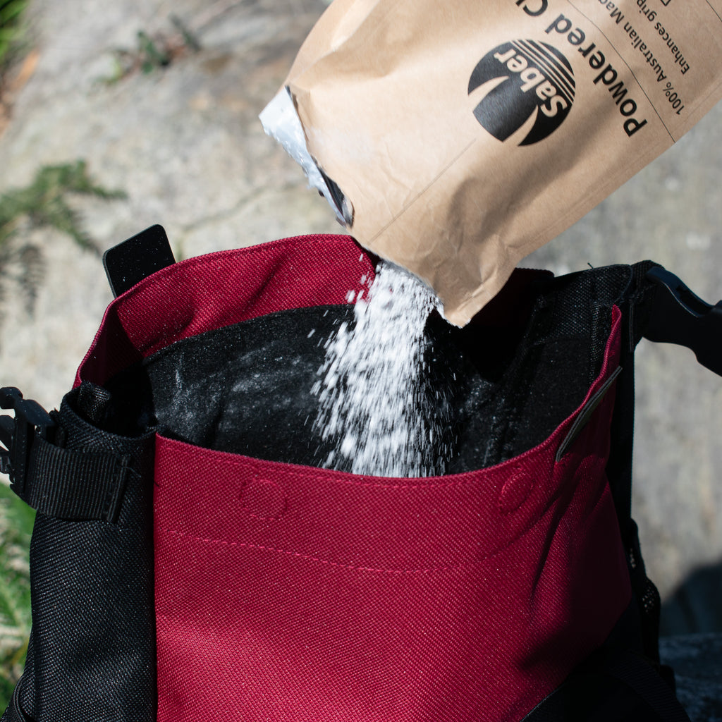 Chalk Pot - Maroon